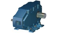 Parallel shafts triple reduction gearbox without electric motor C3(P) - Solid, durable, efficient...